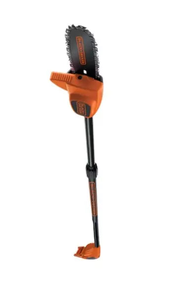 BLACK+DECKER Attrezzature da giardino - Motosega da potatura a batteria 18V 20 cm, senza batteria e caricabatterie GPC1820LB-QW