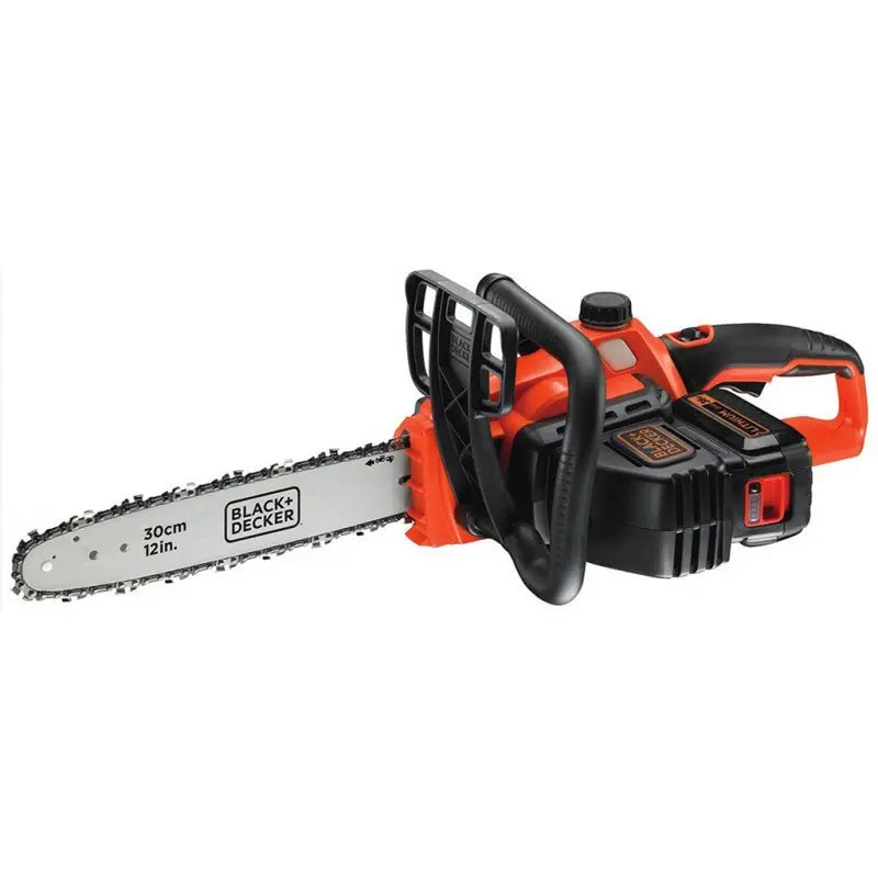 BLACK+DECKER  Motosega a batteria 36V 30 cm, 1 batteria 2,0 Ah Li-Ion, caricabatterie GKC3630L20-QW