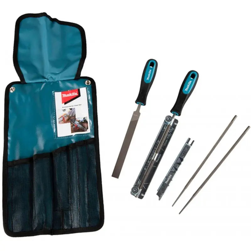 Makita Utensili - Set di 5 lime per affilare catene D-72198