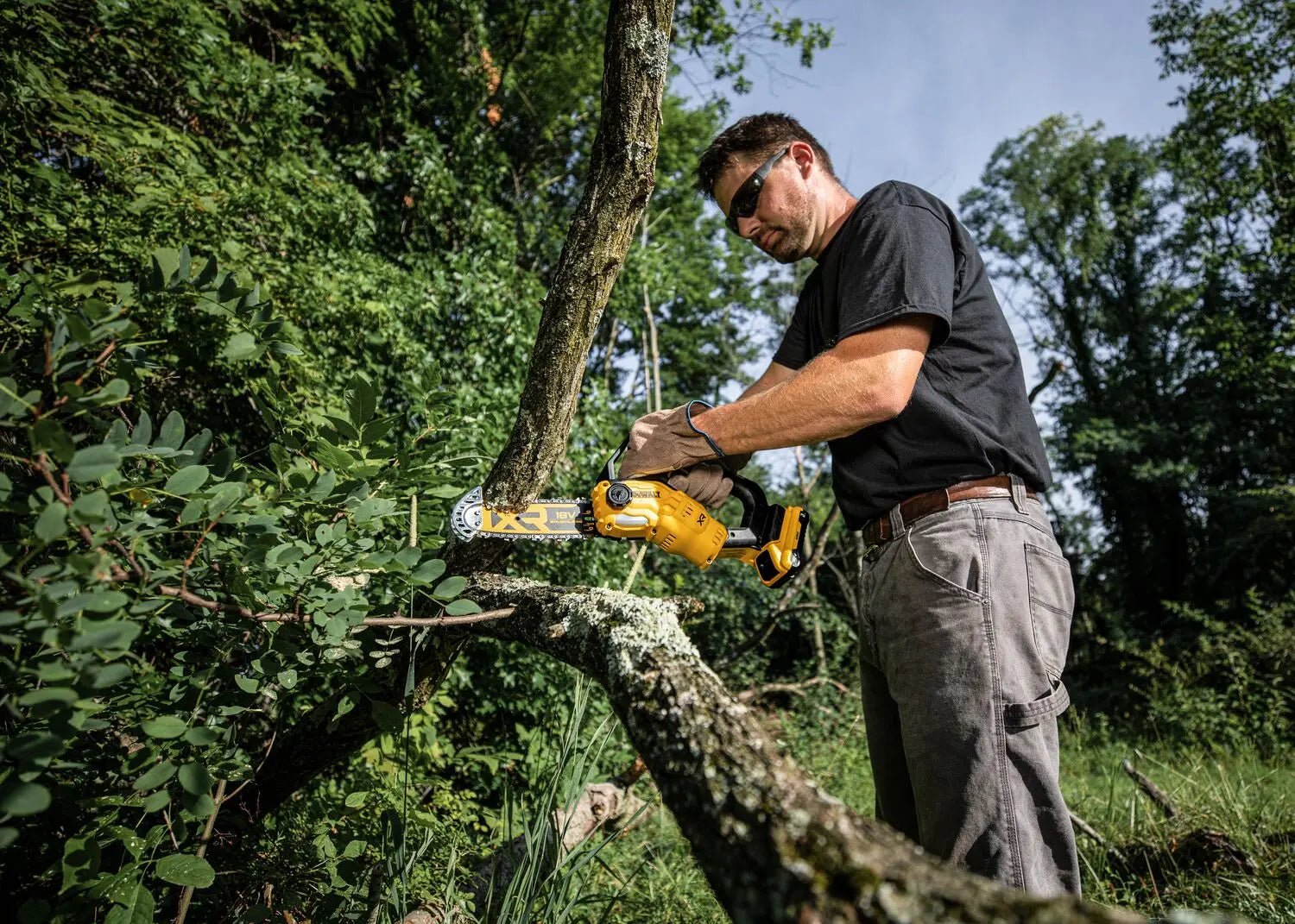 DeWALT  Sega da potatura a batteria 18V 20 cm, senza batteria e caricabatterie DCMPS520N