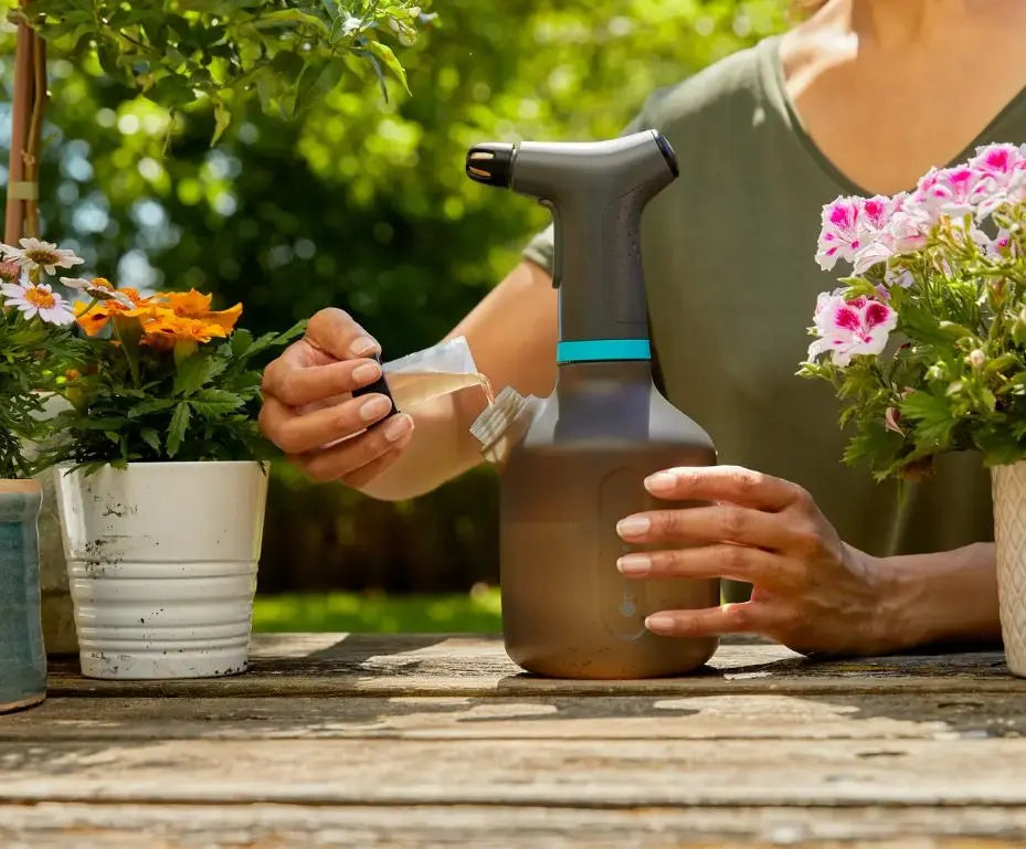 Gardena - Spruzzatore EasyPump, capacità 1 l, alimentato a batteria 11114-20