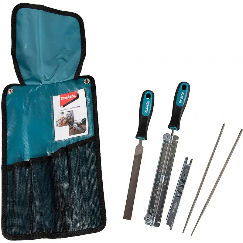 Makita Utensili - Set di 5 lime per affilare catene D-72160
