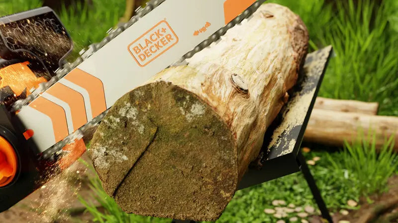 BLACK+DECKER Attrezzature da giardino - Motosega, lunghezza 35 cm, 1800 W BECS1835-QS